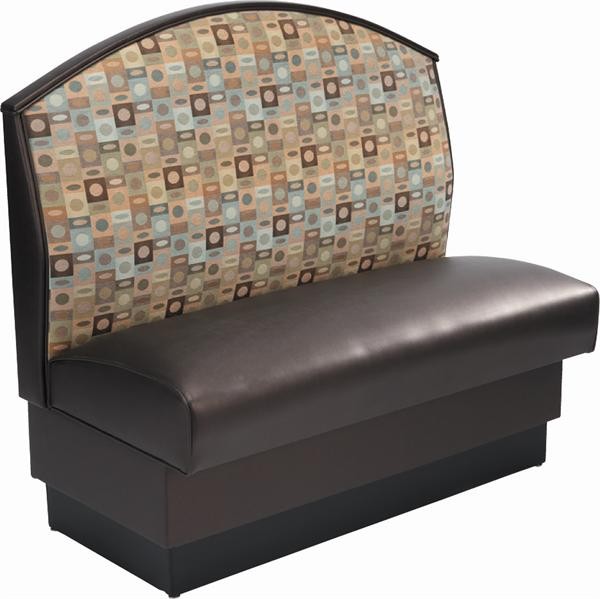 Fan Back Booth