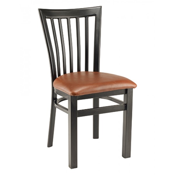High Back Vertical Metal Chair-
