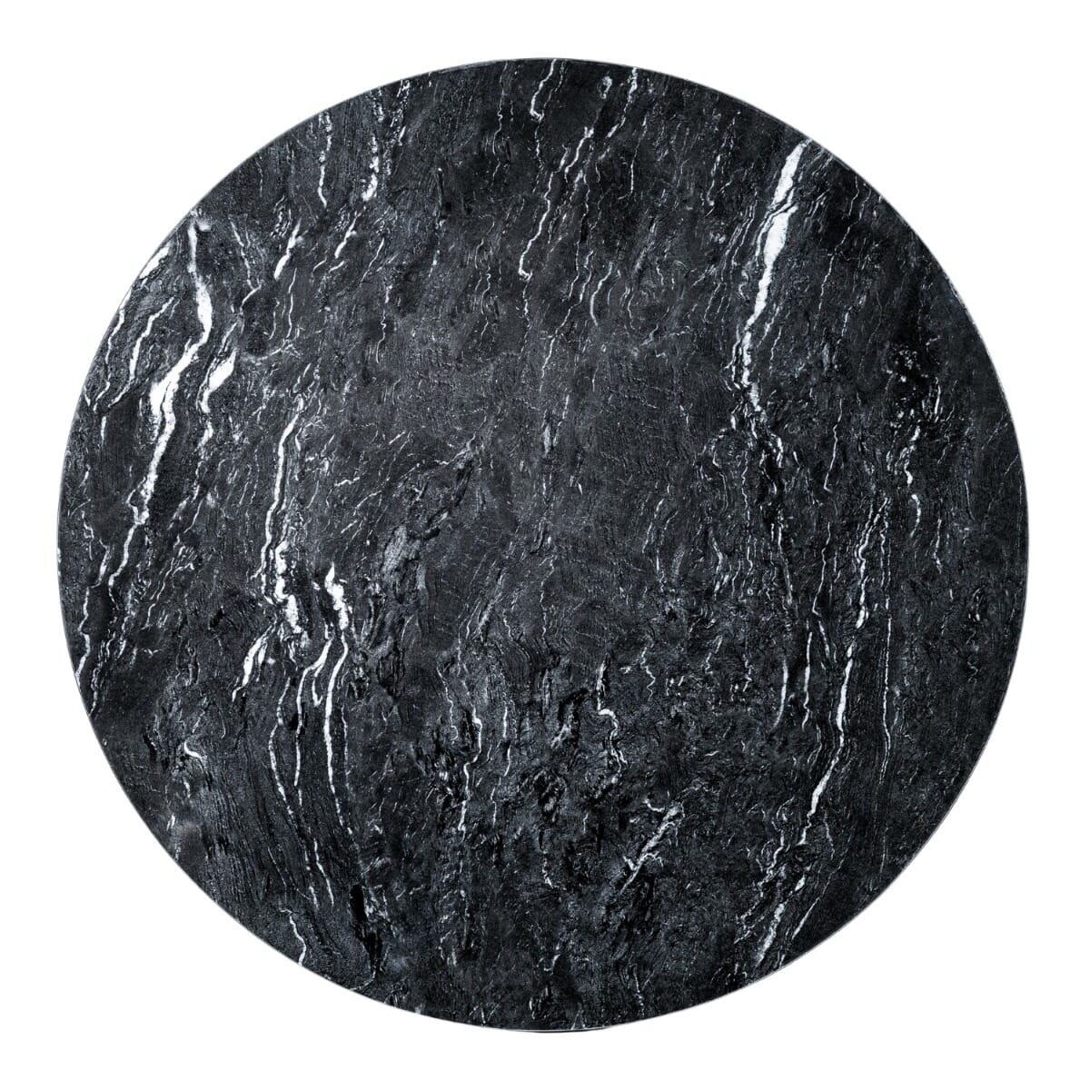 Sintered Stone - Black/ White Swirl